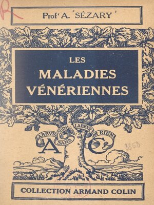 cover image of Les maladies vénériennes